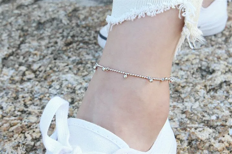 925 Sterling Silver Anklet bracelet