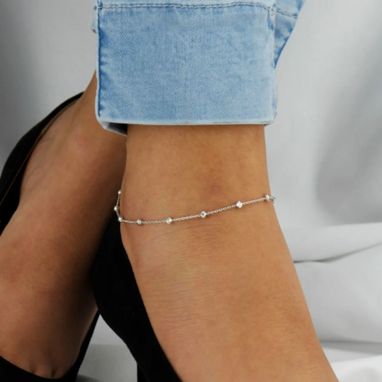 ALEA IN - GOLD / ROSE GOLD OR SILVER - WATERPROOF BEACH BOHO ANKLETS