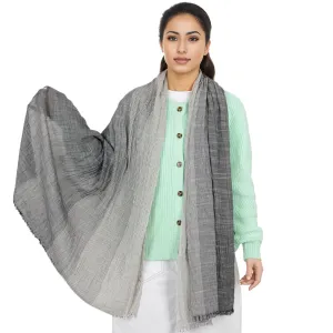 Alilang Lightweight Cotton Linen Scarf Striped Fashion Wrap Shawl for Women Men