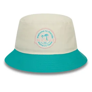 Alpine bucket hat, New Era, Miami, Adult, white, 2024