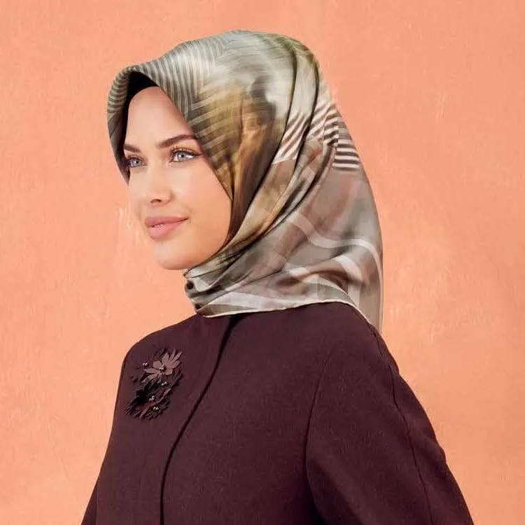 Armine A Scarf with Subtle Elegance Turkish Silk Hijab