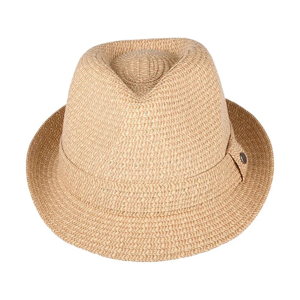 Barbour Hats Seaburn Toyo Straw Trilby Hat - Natural