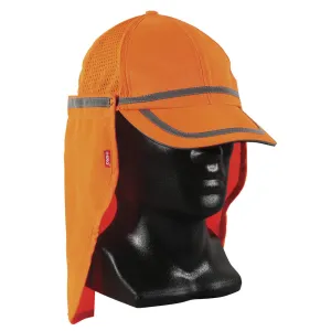 Baseball Cap With Removable Neck Protector