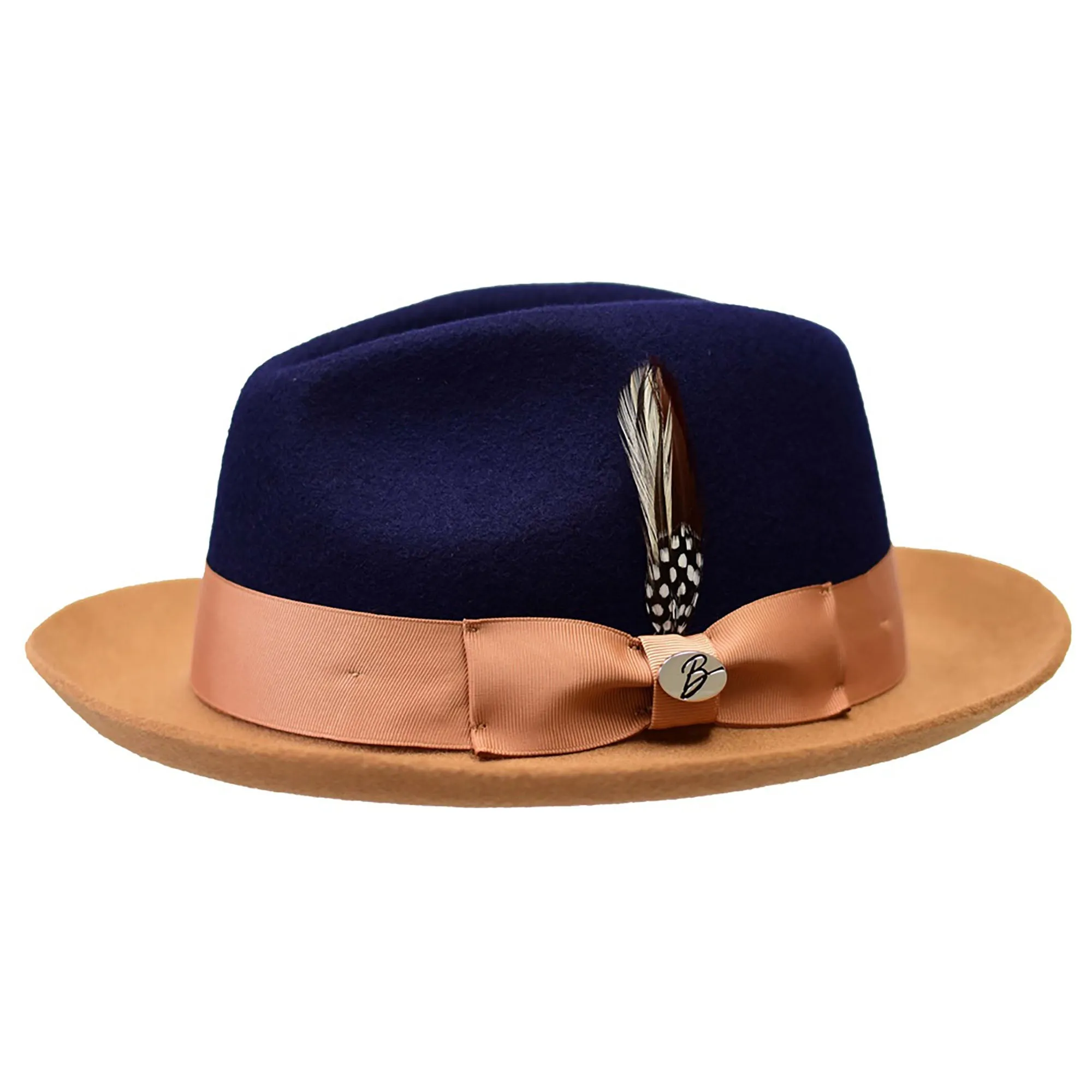 Bently Damien 2-Tone Wool Trilby