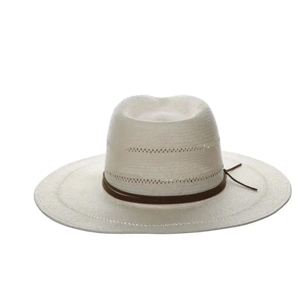 Biltmore Adore You - Wide Brim Toyo Straw Fedora Hat