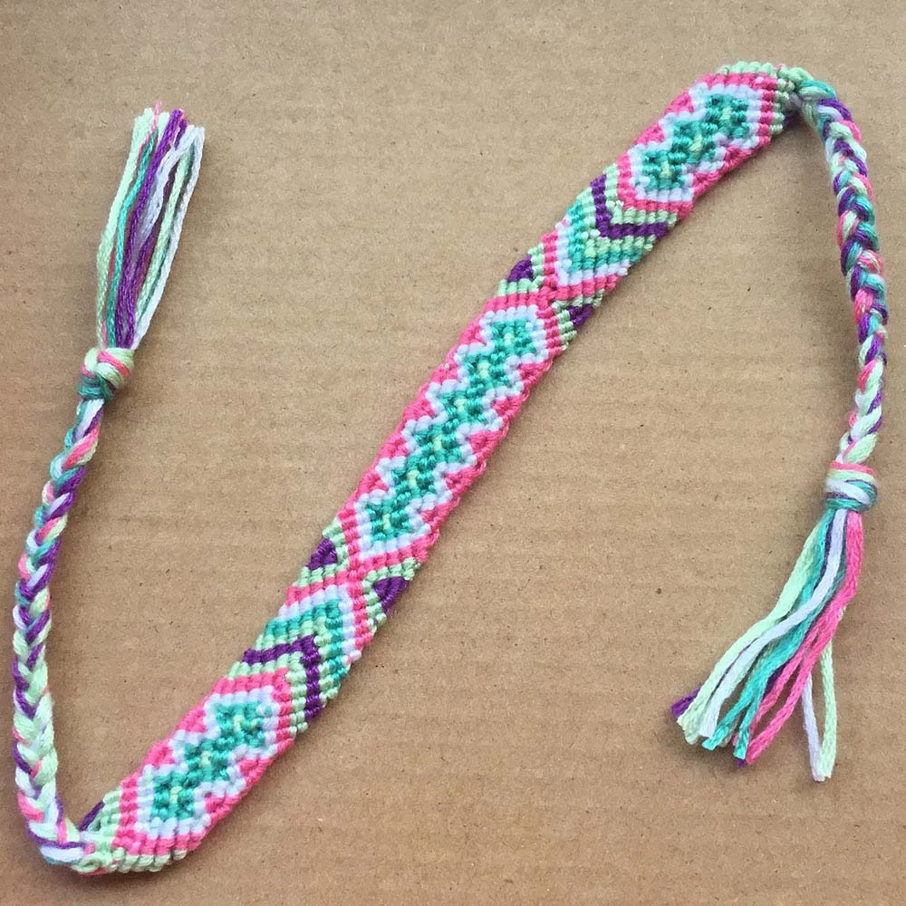 Bohemian Handmade Woven Rope Friendship Bracelets