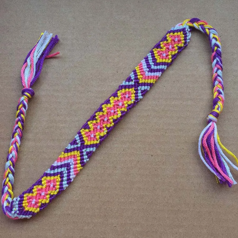 Bohemian Handmade Woven Rope Friendship Bracelets