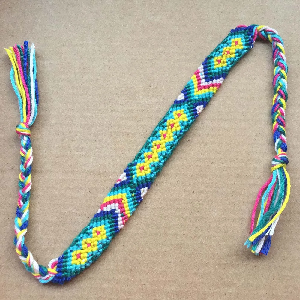 Bohemian Handmade Woven Rope Friendship Bracelets