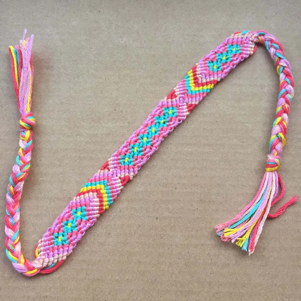 Bohemian Handmade Woven Rope Friendship Bracelets