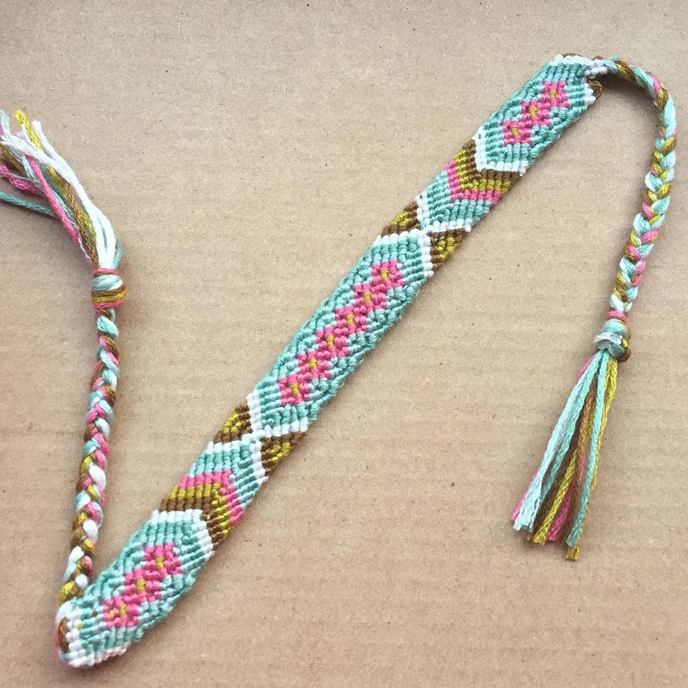 Bohemian Handmade Woven Rope Friendship Bracelets