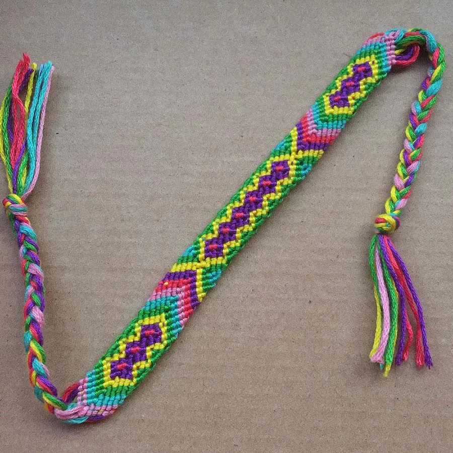 Bohemian Handmade Woven Rope Friendship Bracelets