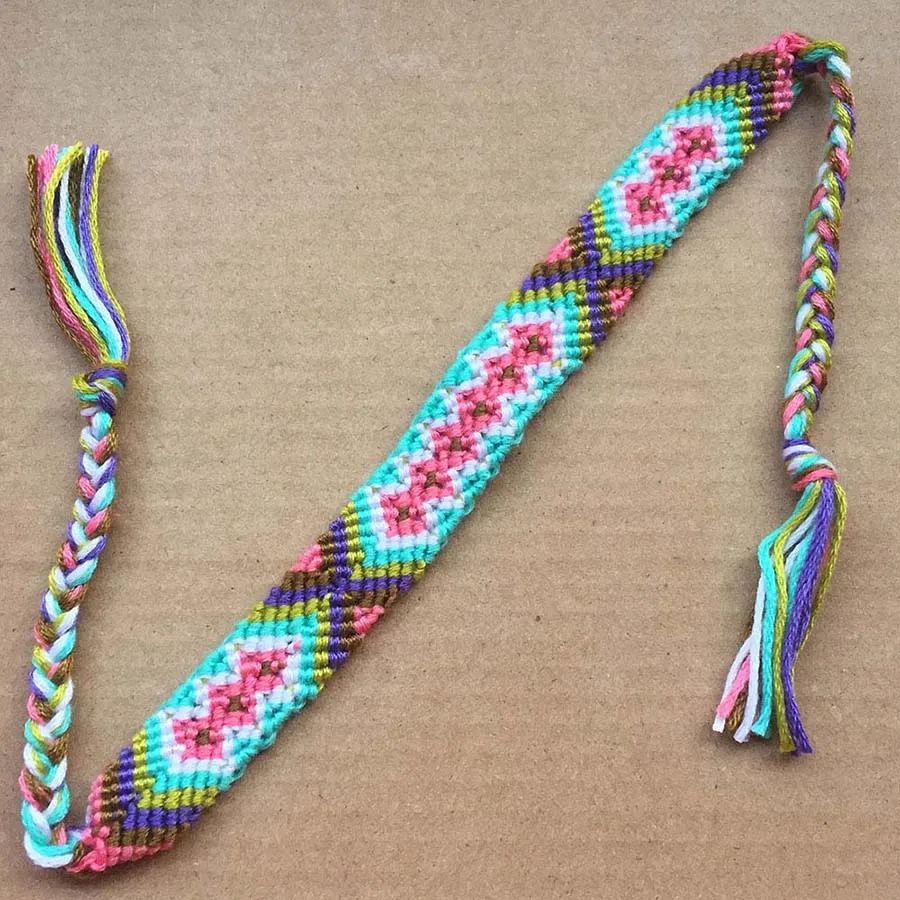 Bohemian Handmade Woven Rope Friendship Bracelets