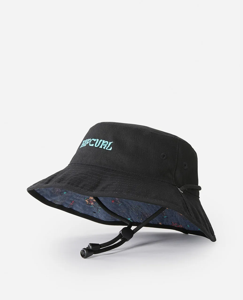 Boys Revo Wide Brim Hat in Dark Blue