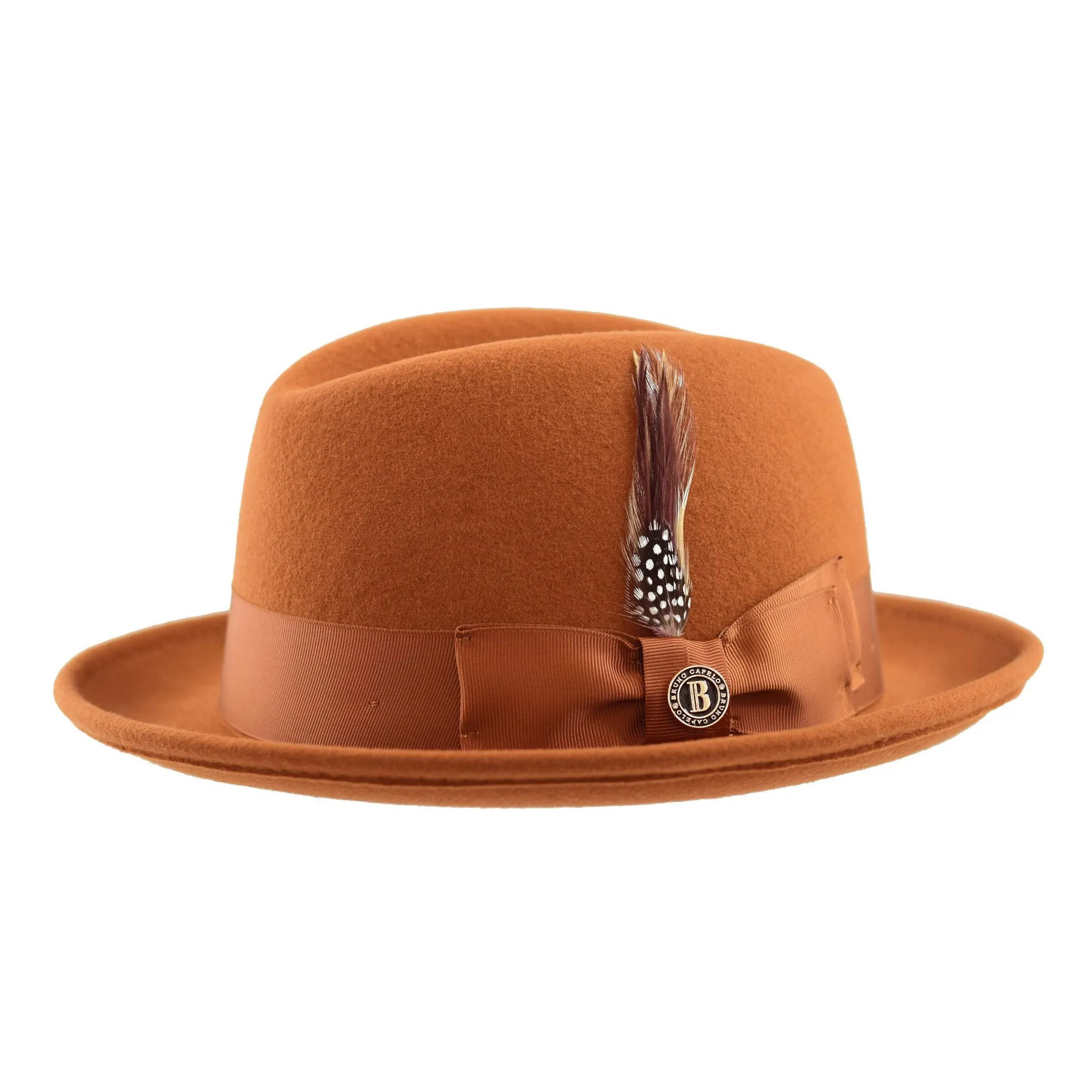 Bruno Capelo Chicago Center Dent Wool Trilby Hat