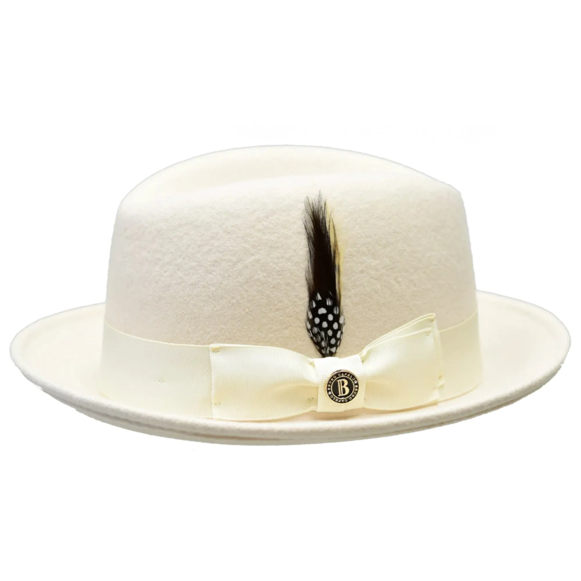 Bruno Capelo Chicago Center Dent Wool Trilby Hat