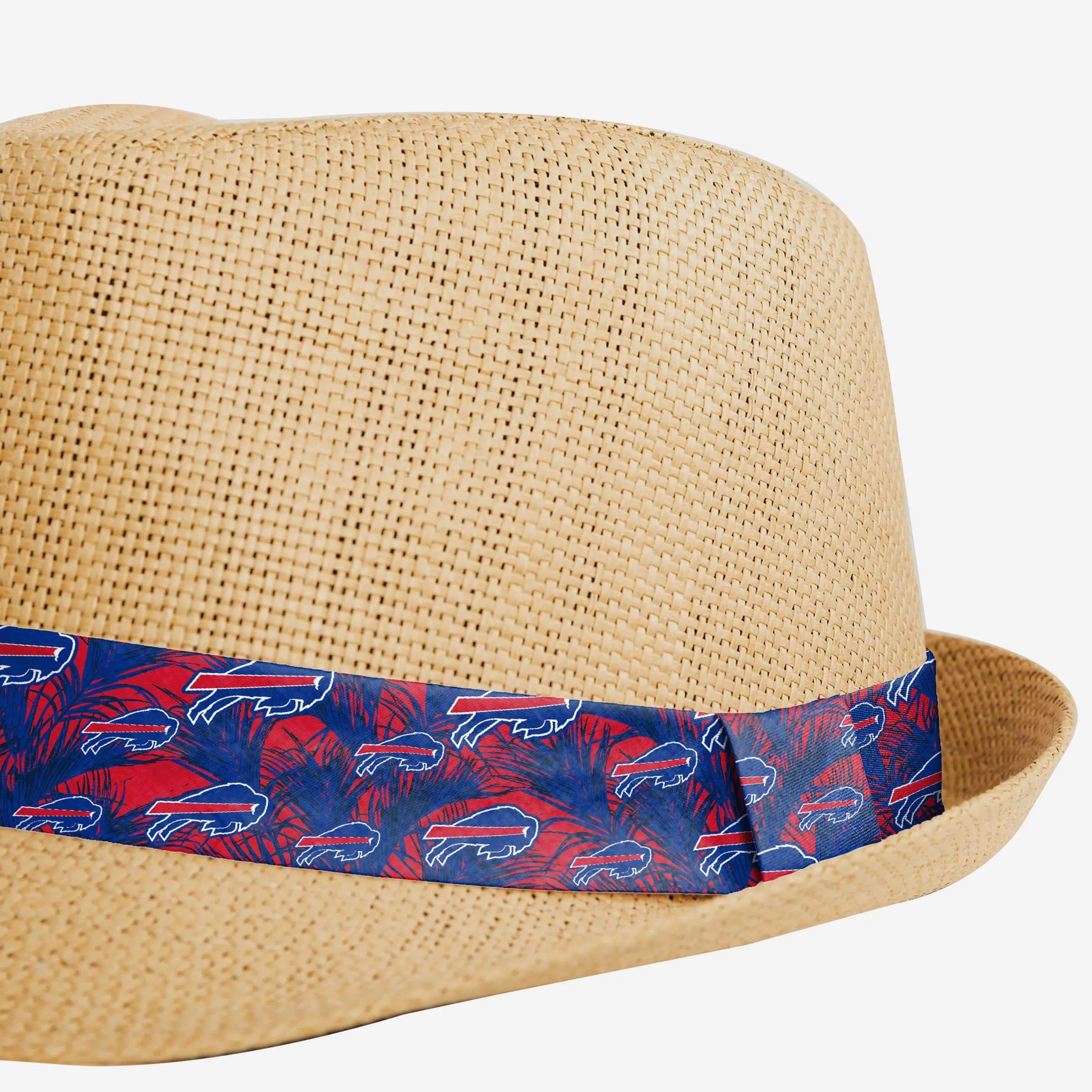 Buffalo Bills Trilby Straw Hat