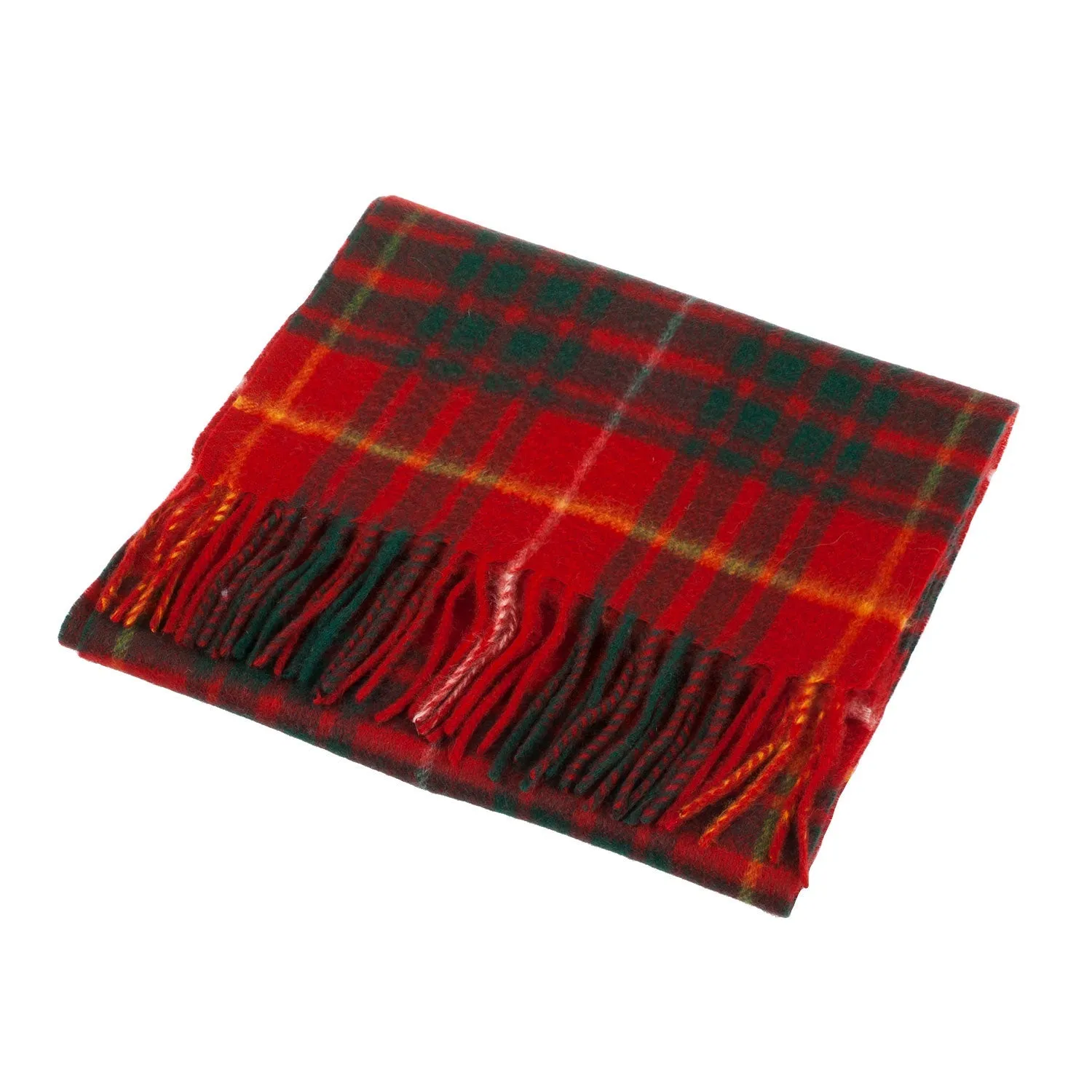 Cashmere Scottish Tartan Clan Scarf  Bruce