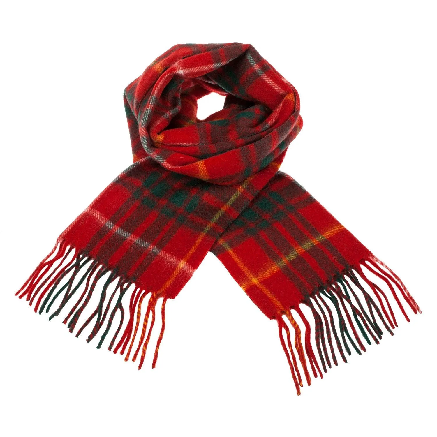 Cashmere Scottish Tartan Clan Scarf  Bruce