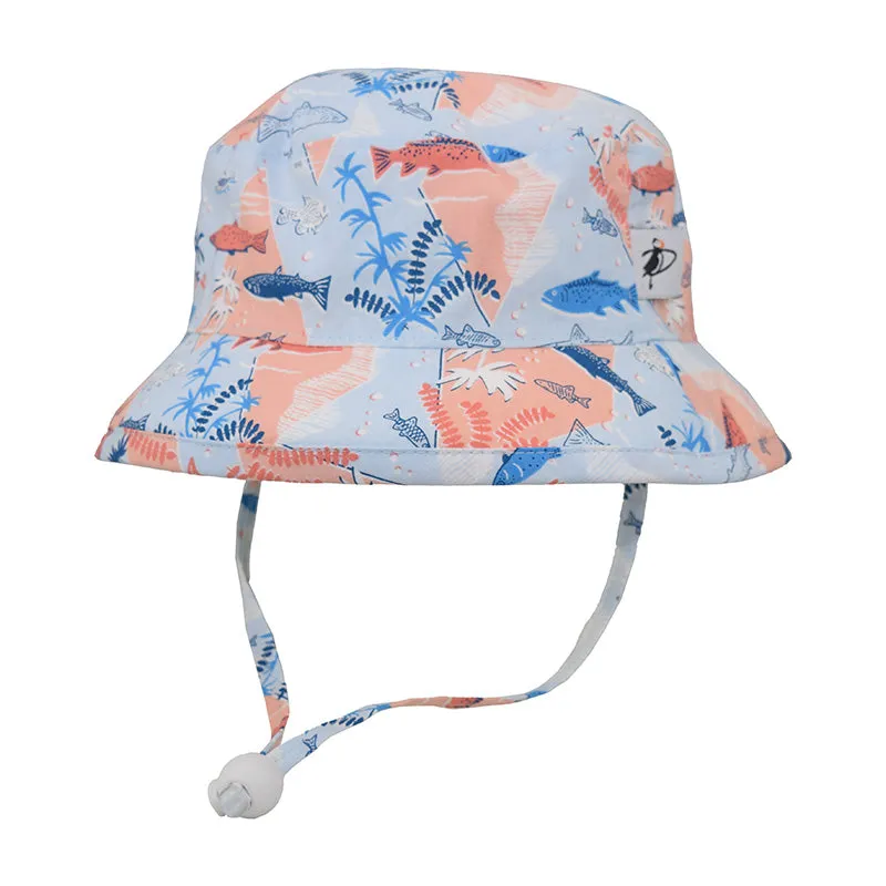 Child Sun Protection Camp Hat-Cotton Prints