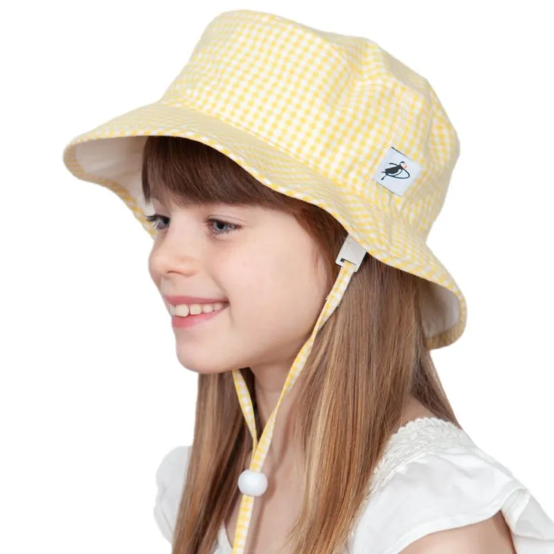 Child Sun Protection Camp Hat-Cotton Prints