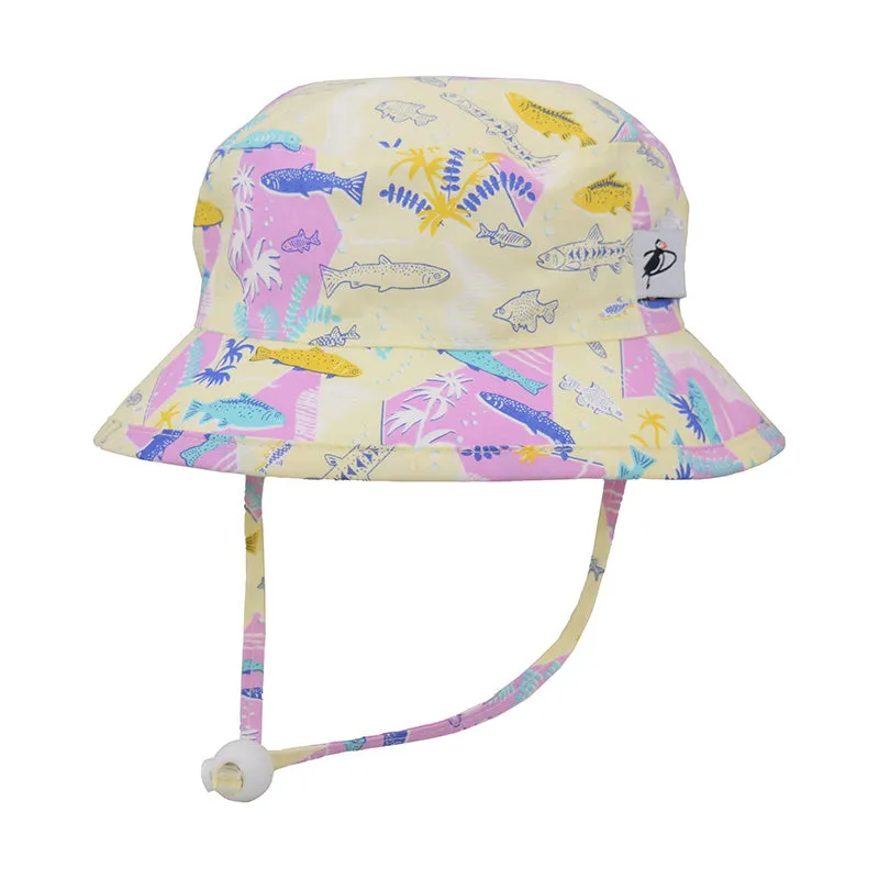 Child Sun Protection Camp Hat-Cotton Prints