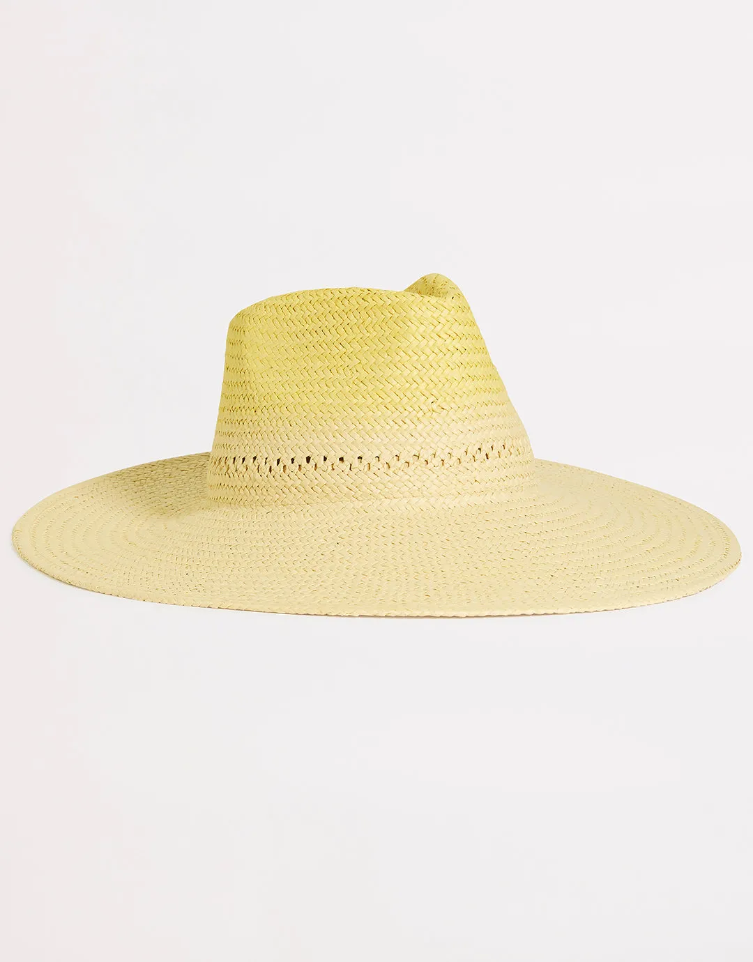 Colour Crush Wide Brim Hat - Citrus