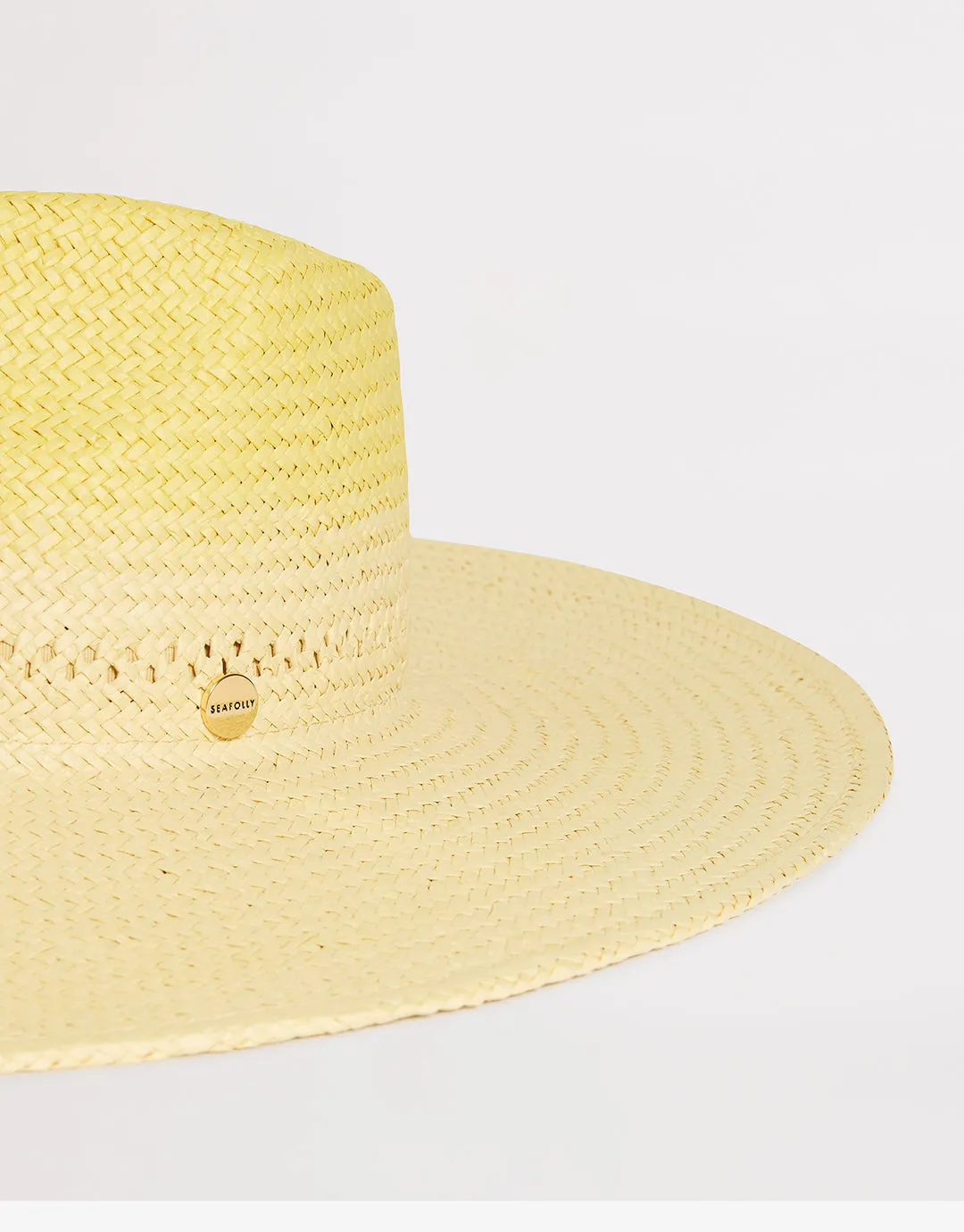 Colour Crush Wide Brim Hat - Citrus