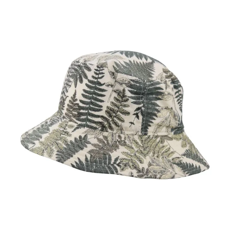 Cotton Print Sun Protection Crusher Hat