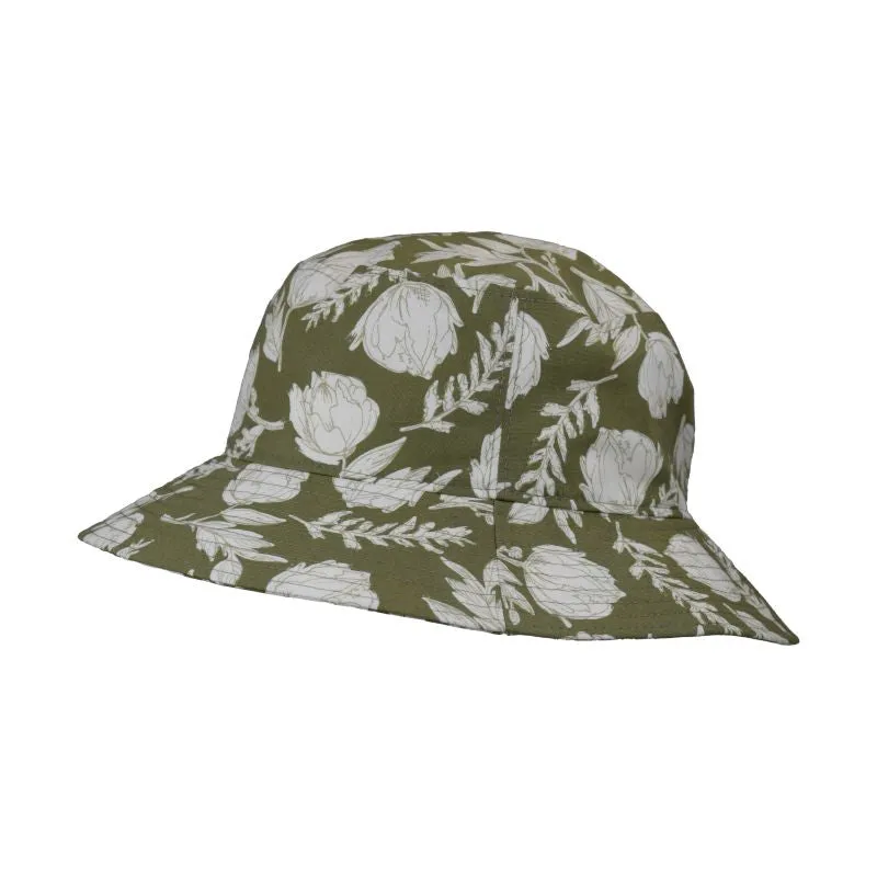 Cotton Print Sun Protection Crusher Hat