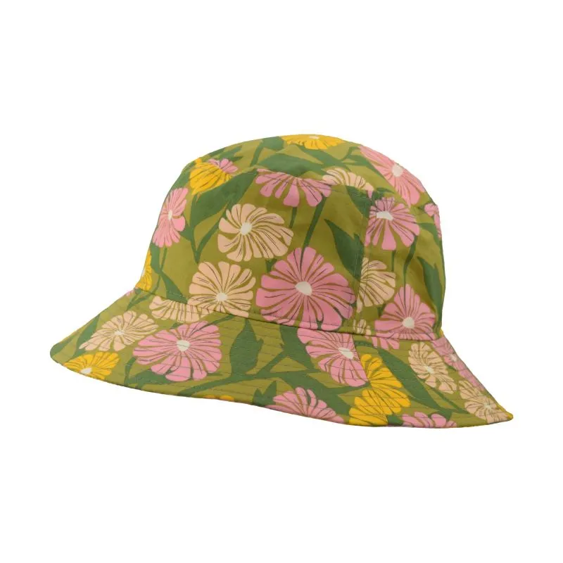 Cotton Print Sun Protection Crusher Hat