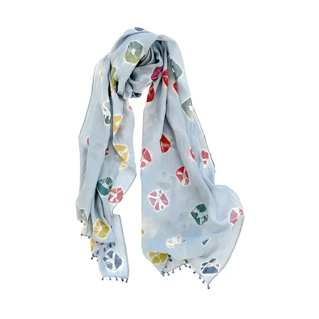 Cotton   Silk Scarf #2457