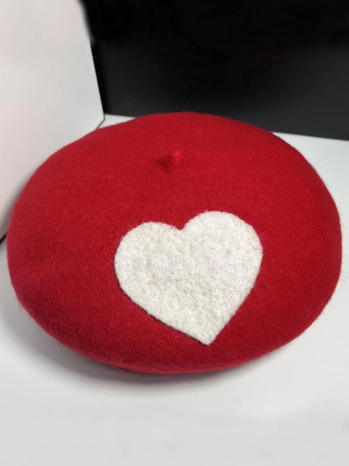 Crush On You Heart Beret Hat