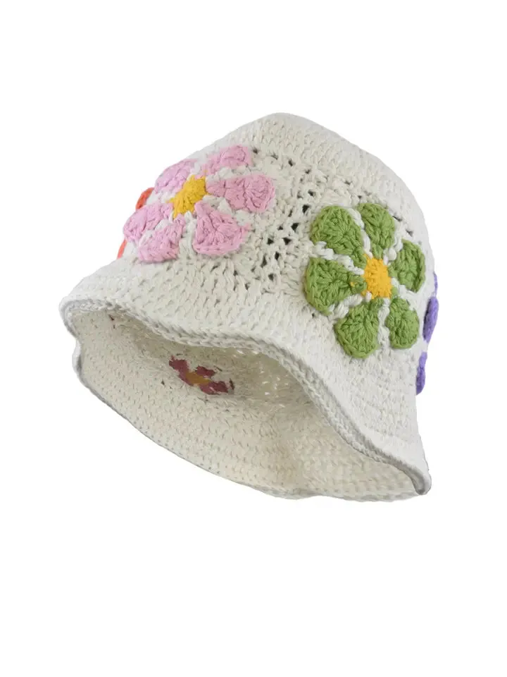 Daisy Cotton Bucket Hat