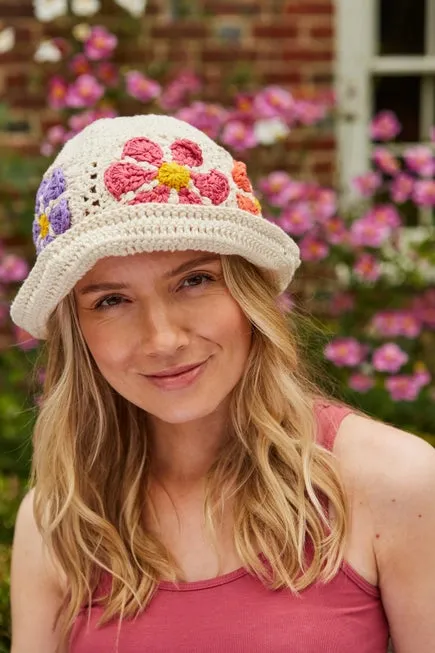 Daisy Cotton Bucket Hat