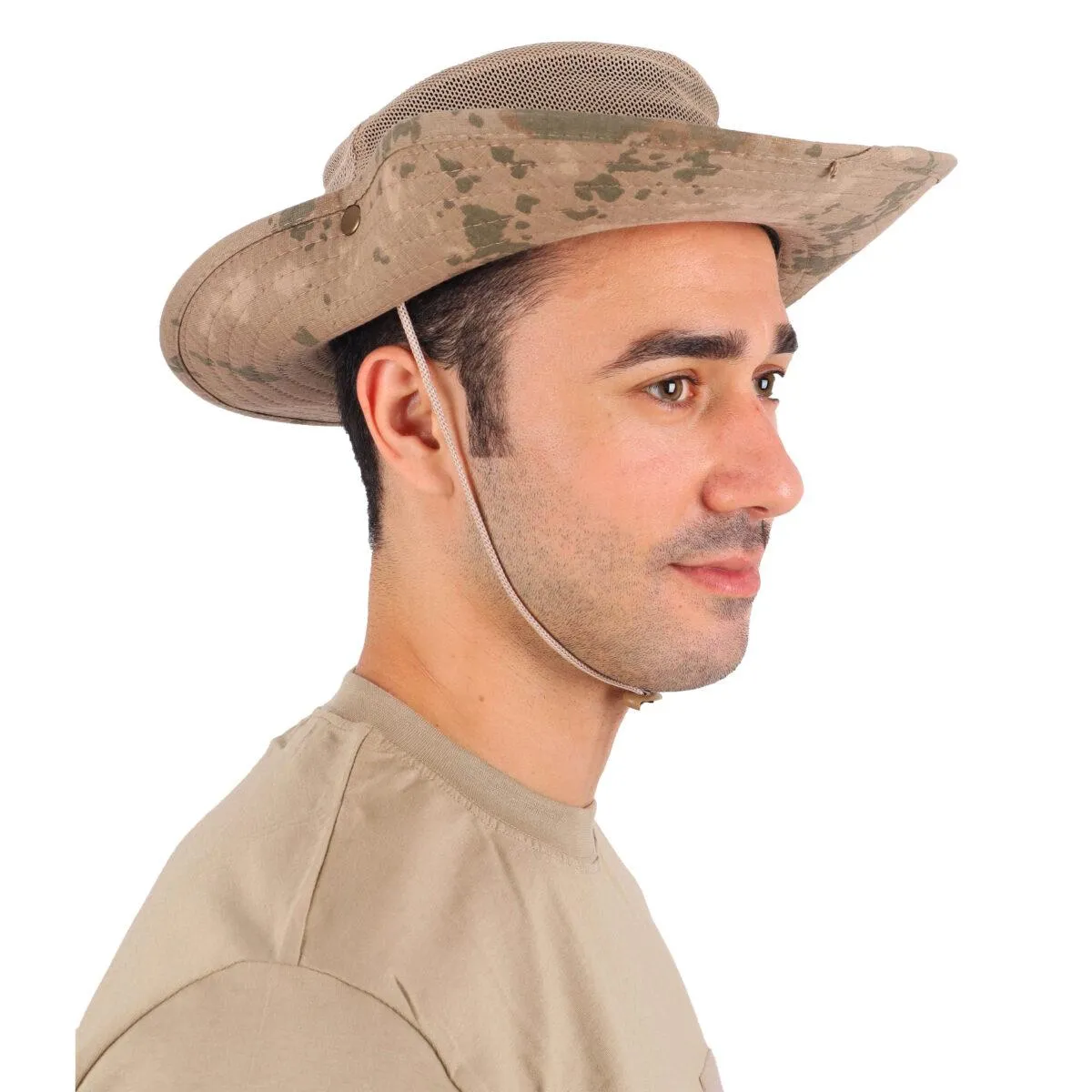 Deserton Camouflage Adjustable Trilby Hat