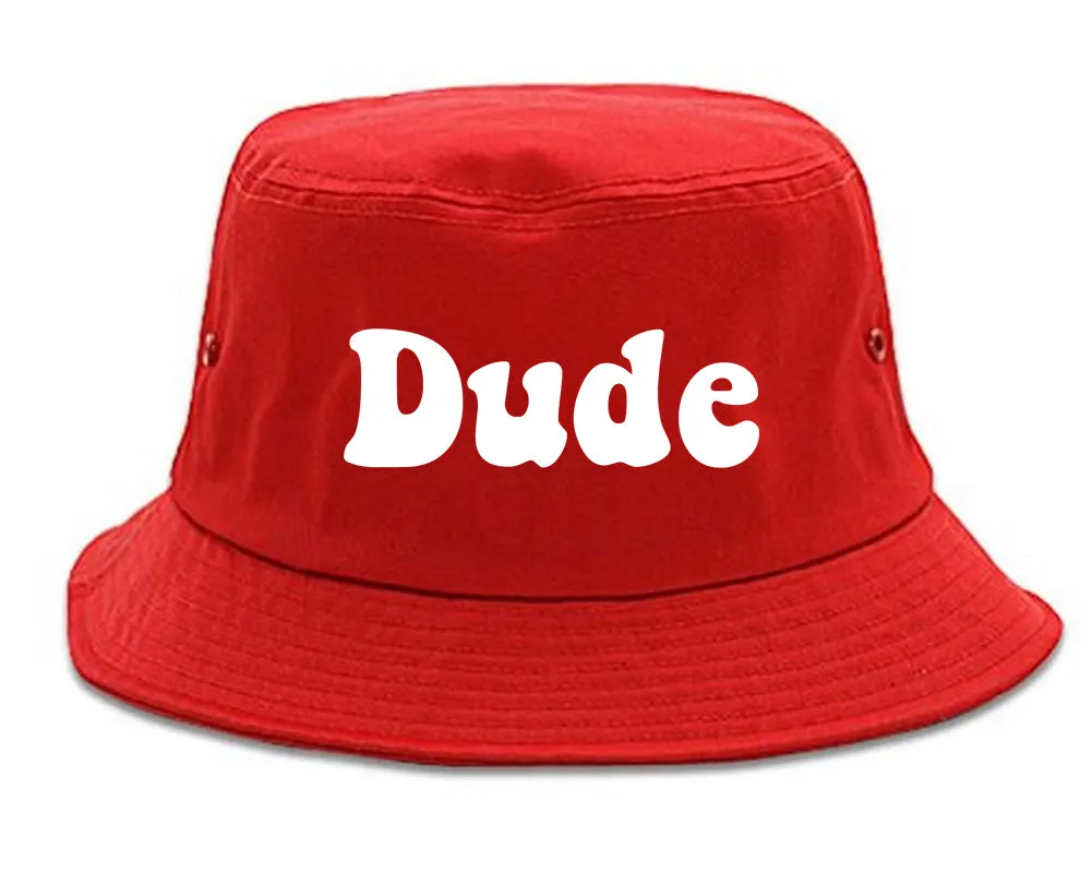 Dude 70s Mens Bucket Hat