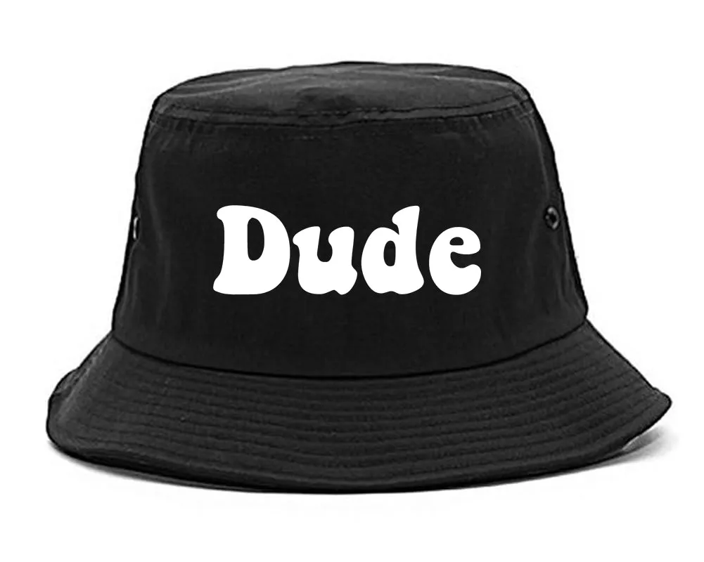 Dude 70s Mens Bucket Hat