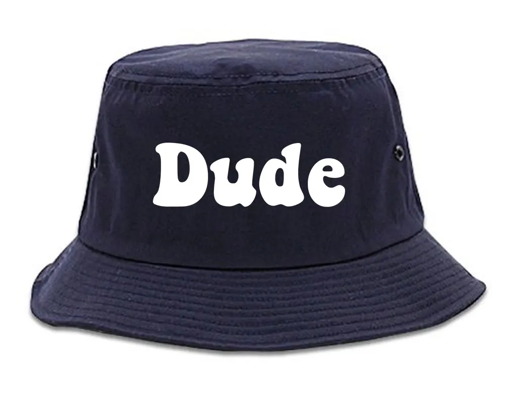 Dude 70s Mens Bucket Hat