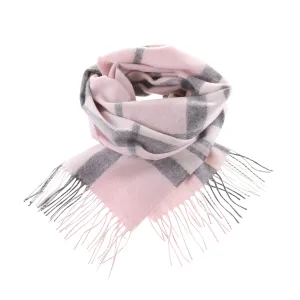 Edinburgh 100% Cashmere Wide Scarf  Thomson Pink