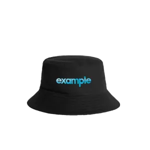 Example / Black Bucket Hat