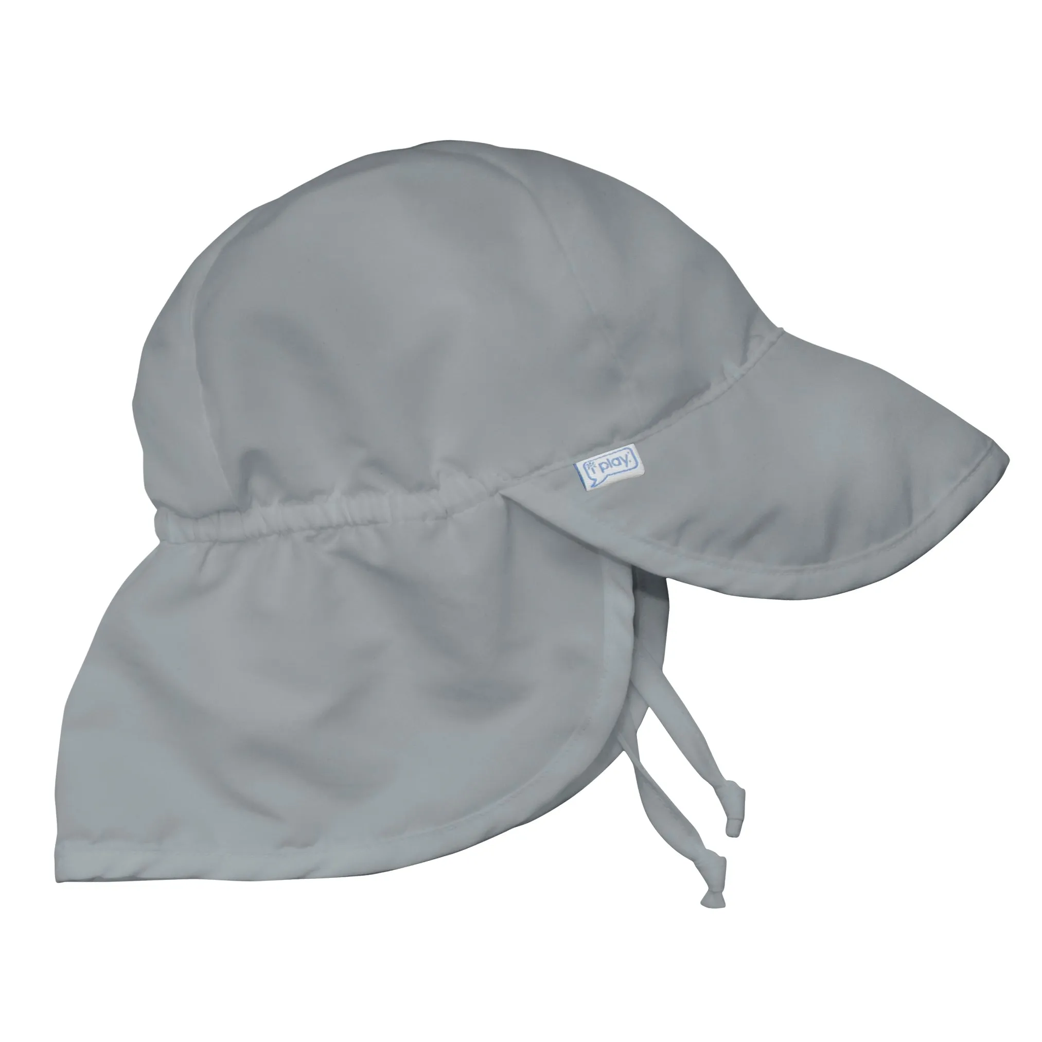 Flap Sun Protection Hat-Gray