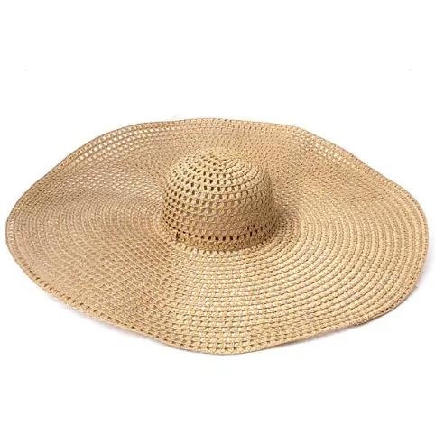 Floppy Wide Brim Straw Hat