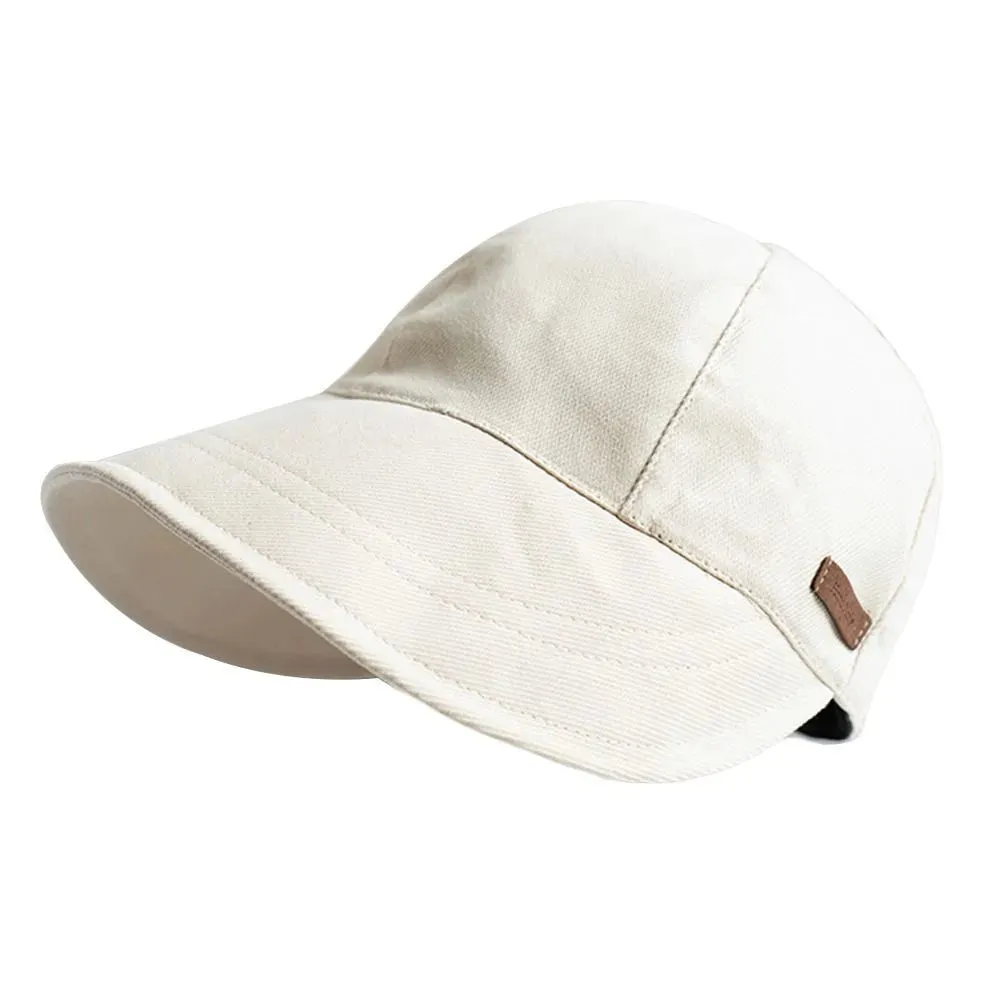 Foldable Wide Brim Sun Hat Drawstring Adjustable Caps for Men Women Beach Hats Summer Quick-drying Visors Fisherman Cap