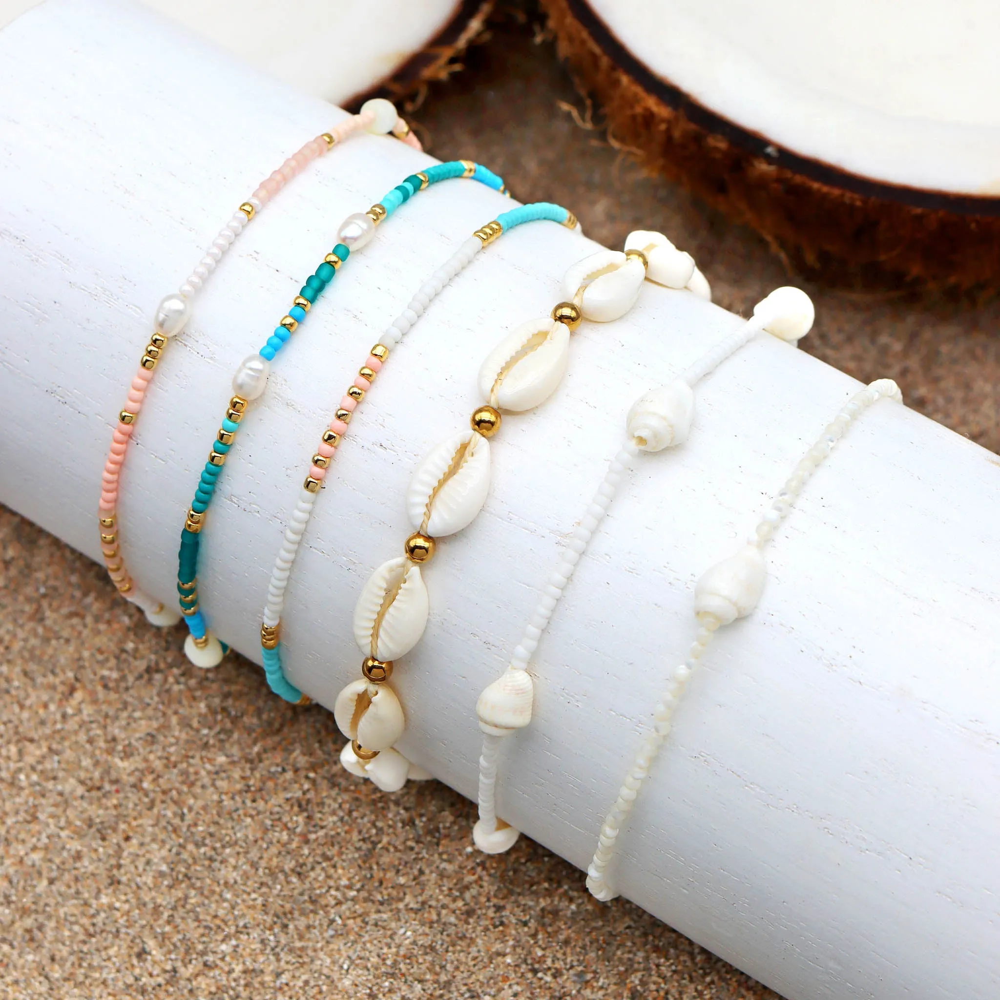 Giada Gerupuk Shell Surf Anklet