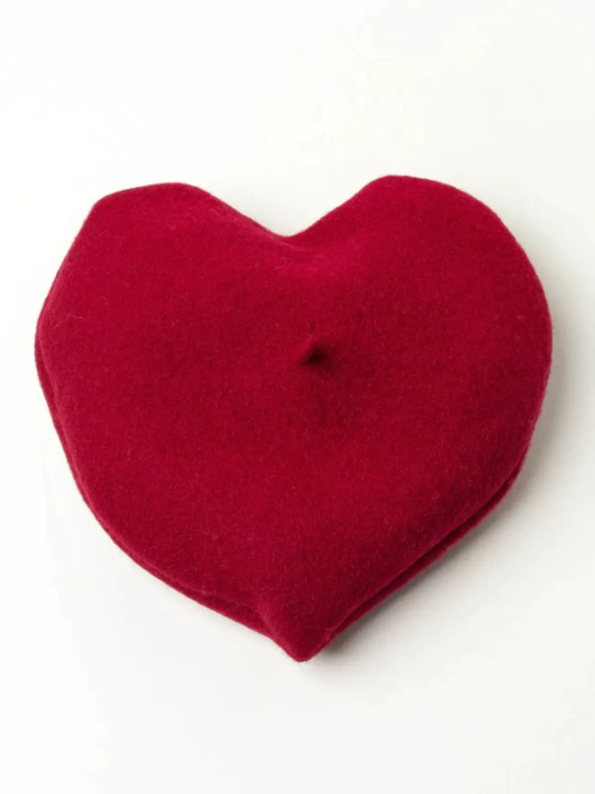 Gift Of Love Heart-Shaped Wool Beret