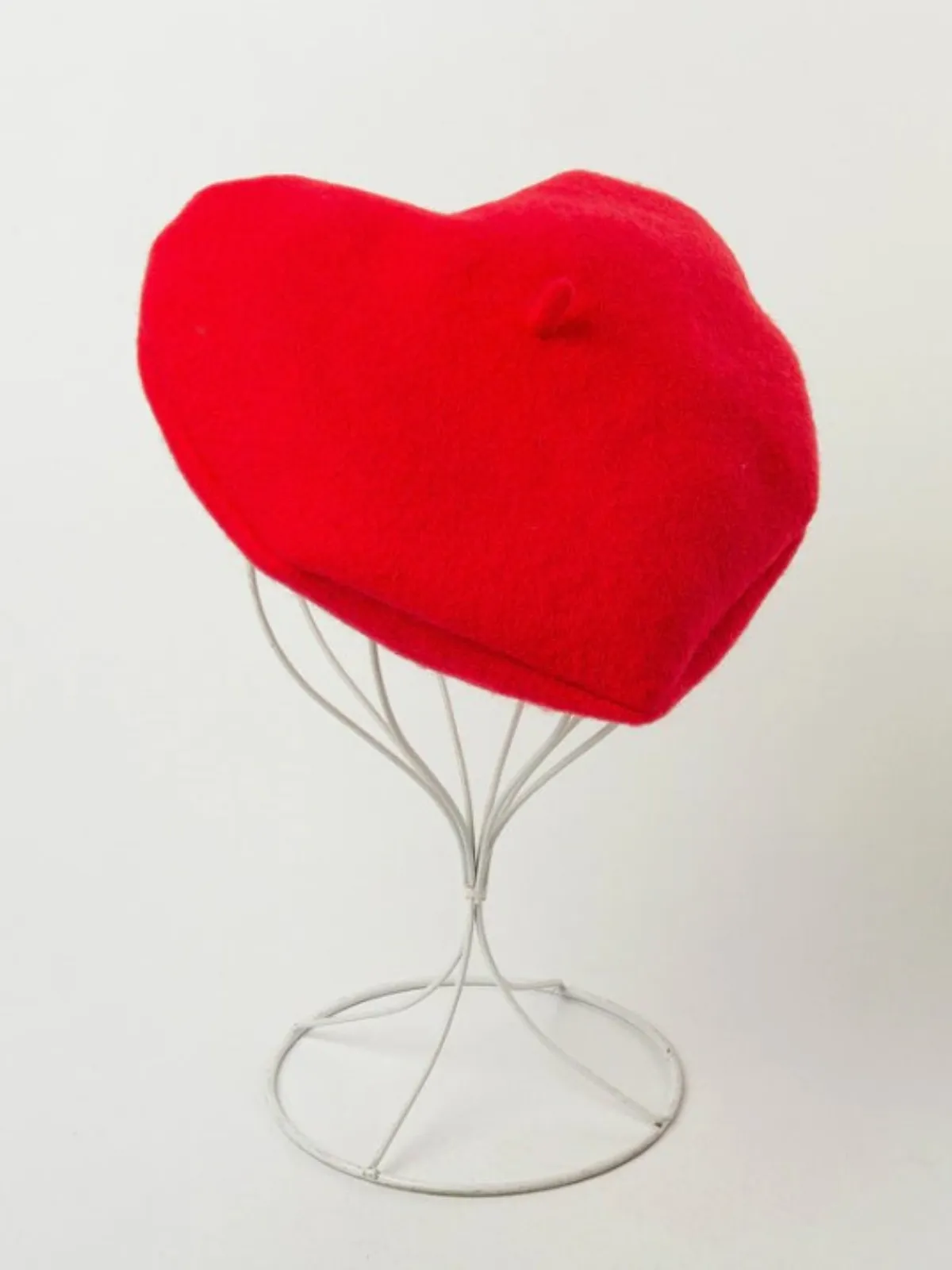 Gift Of Love Heart-Shaped Wool Beret