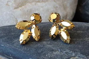 Gold Stud Earrings