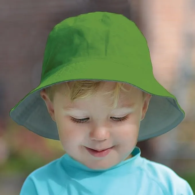 Green Sprouts | Sun Protection Brim Hat - 0-6 Months - Reversible