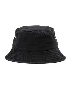 Headline Bucket Hat in Regular Black