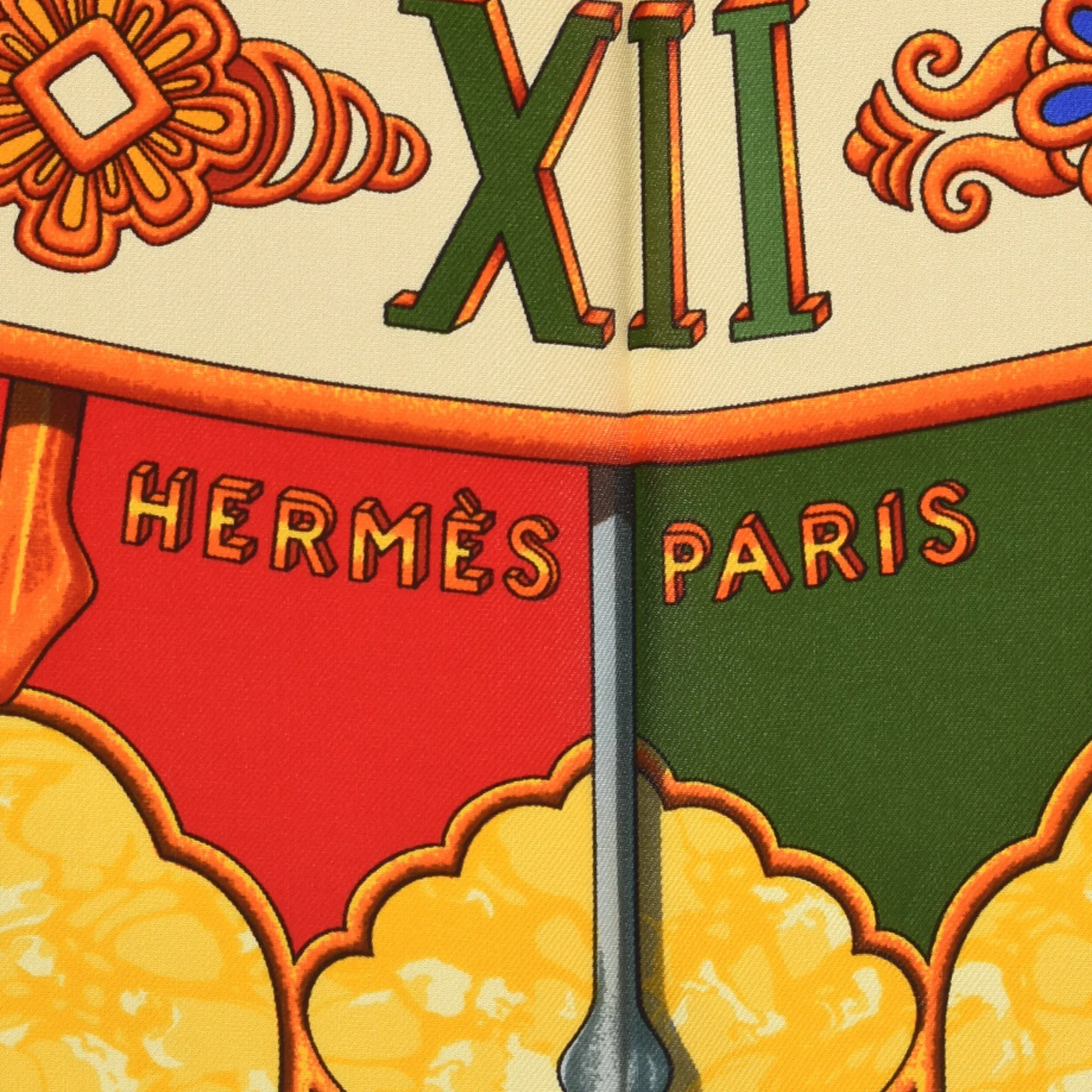 Hermes Carpe Diem Scarf